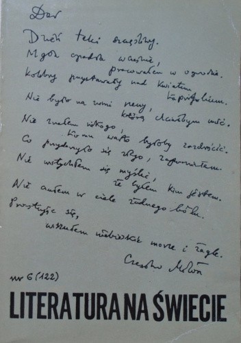 Literatura na świecie nr 6/1981 (122)