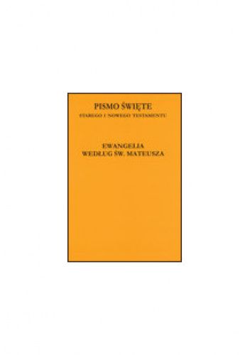 Ewangelia według św. Mateusza