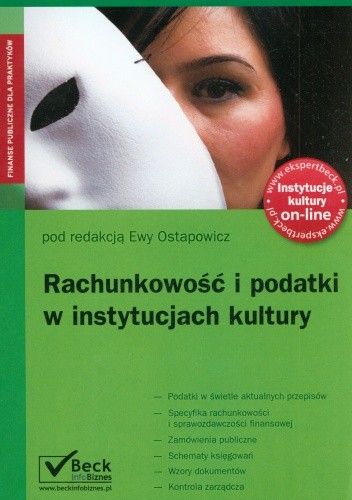 Rachunkowość i podatki w instytucjach kultury