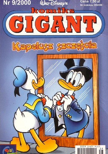 Komiks Gigant 9/2000: Kapelusz szczęścia
