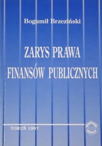 Zarys prawa finansów publicznych