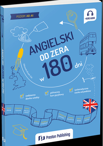 Angielski od zera w 180 dni (A0-A1)