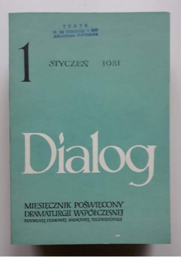 Dialog, nr 2 / styczeń 1981