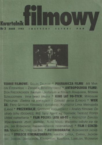 Kwartalnik filmowy nr 3 jesień 1993