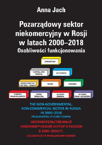 Pozarządowy sektor niekomercyjny w Rosji w latach 2000–2018. Osobliwości funkcjonowania