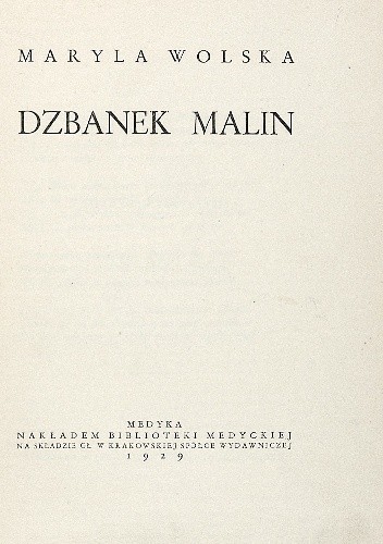 Dzbanek malin