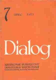 Dialog, nr 7 / lipiec 1983