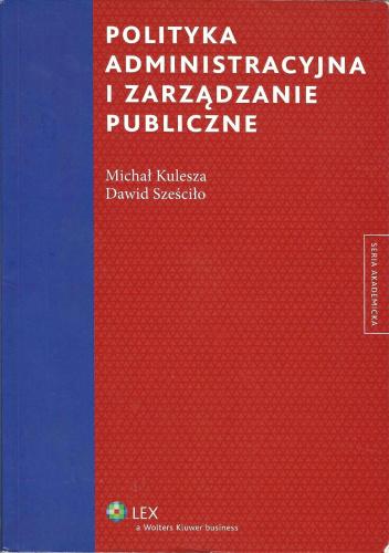 Polityka administracyjna i zarządzanie publiczne