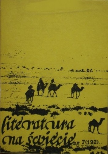Literatura na Świecie nr 7/1987 (192)