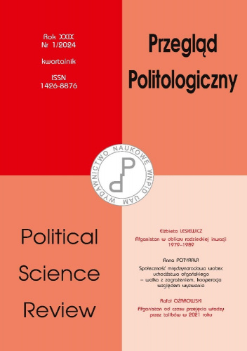 Przegląd Politologiczny nr 1/2024