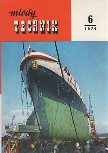 Młody Technik, nr 6/1974