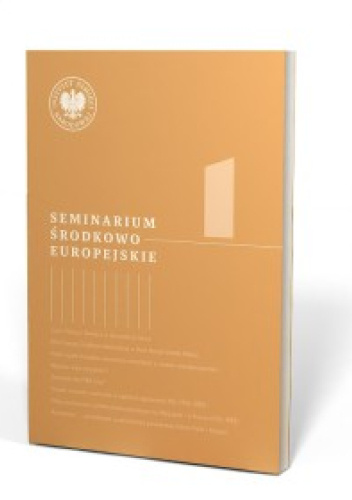 Seminarium Środkowoeuropejskie. Tom 1