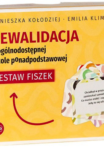 Rewalidacja w ogólnodostępnej szkole ponadpodstawowej Zestaw fiszek