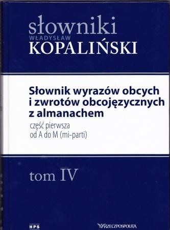 Słownik wyrazów obcych i zwrotów obcojęzycznych z almanachem cz. 1
