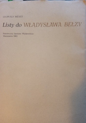 Listy do Władysława Bełzy