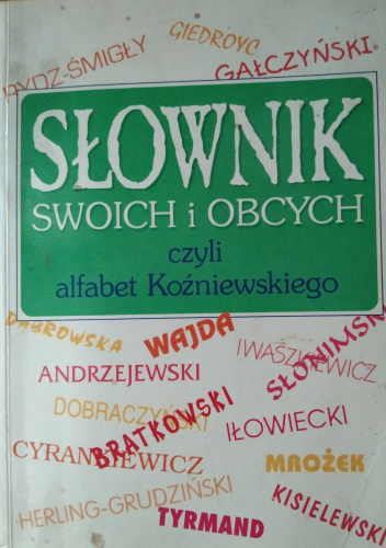 Słownik swoich i obcych czyli alfabet Koźniewskiego