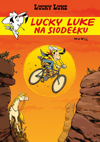 Lucky Luke na siodełku