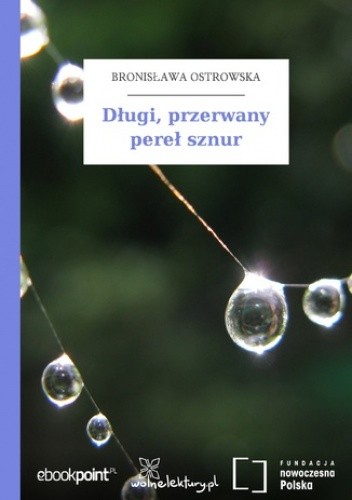 Długi, przerwany pereł sznur