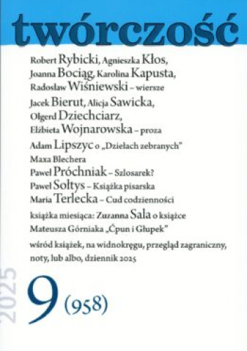 Twórczość NR. 9 (958) 2025