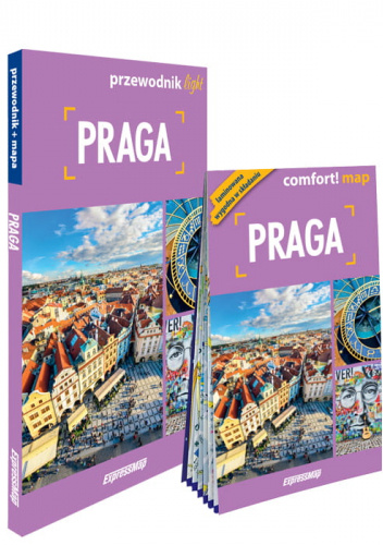 Praga. Przewodnik light + mapa