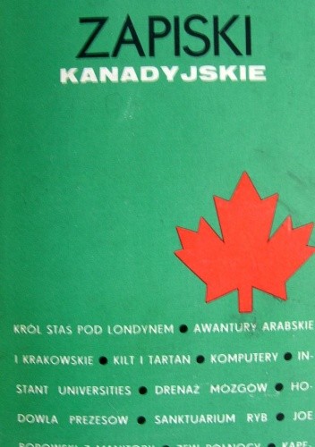 Zapiski kanadyjskie