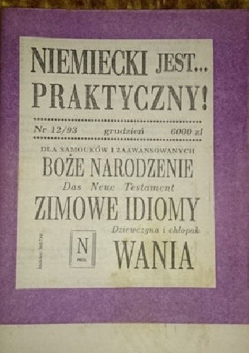 Niemiecki jest praktyczny ! Nr 12/93