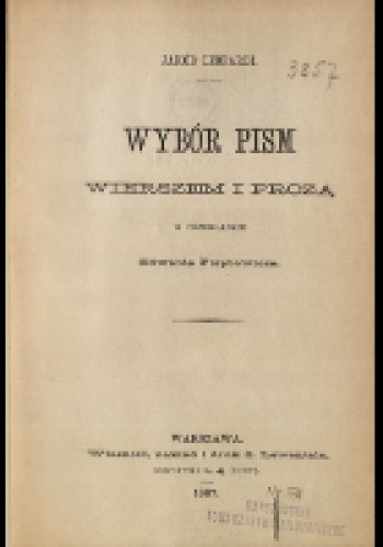 Wybór pism wierszem i prozą