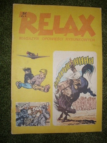 Relax nr 21 - magazyn opowieści rysunkowych