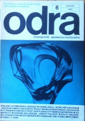 Odra. Miesięcznik społeczno-kulturalny nr 6, czerwiec 1987