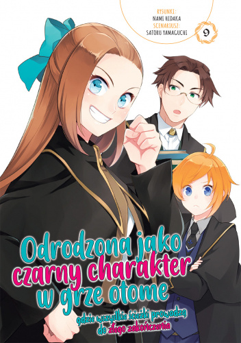 Odrodzona jako czarny charakter w grze otome tom 9
