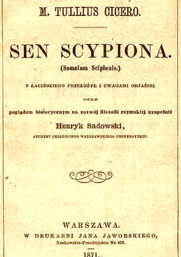 Sen Scypiona