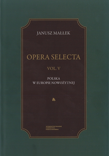 Polska w Europie nowożytnej. Studia i szkice