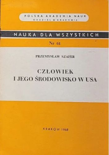 Człowiek i jego środowisko w USA