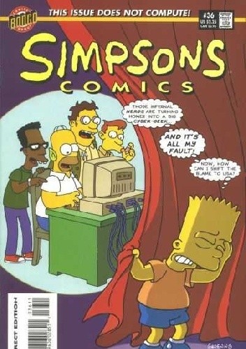 Simpsons Comics #36 - The Geek Shall Inherit the Earth