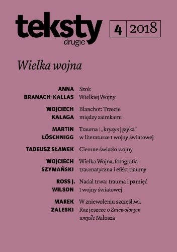 Teksty drugie nr 4 / 2018