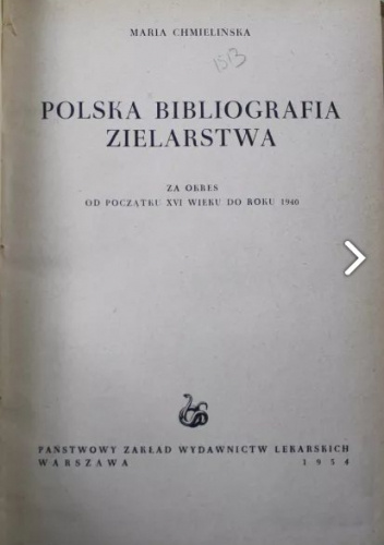 Polska bibliografia zielarstwa