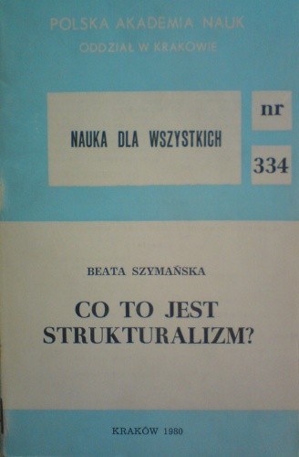 Co to jest strukturalizm?