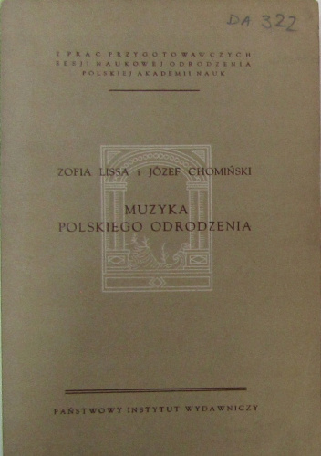 Muzyka polskiego Odrodzenia
