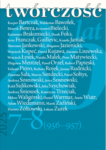 Twórczość NR. 7-8 (956-957) Lipiec-Sierpień 2025