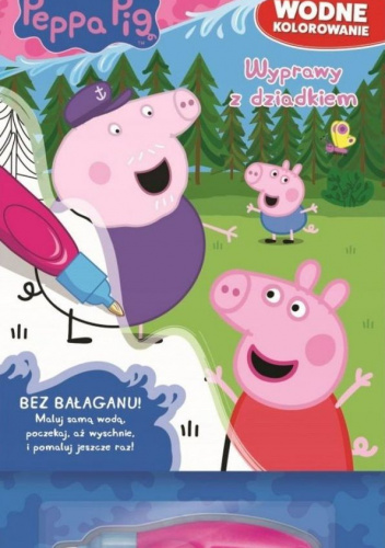 Peppa Pig Wodne kolorowanie 4 Wyprawy z dziadkiem