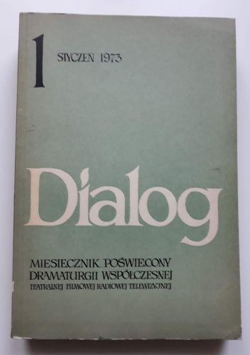 Dialog, nr 1 / styczeń 1973