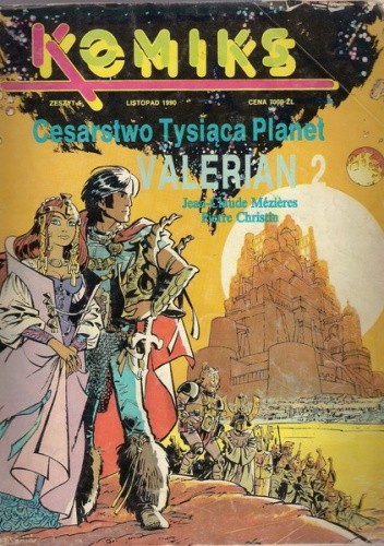 Komiks 05 - Valerian 2: Cesarstwo Tysiąca Planet