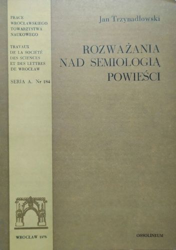 Rozważania nad semiologią powieści
