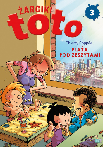 Żarciki Toto. Plaża pod zeszytami