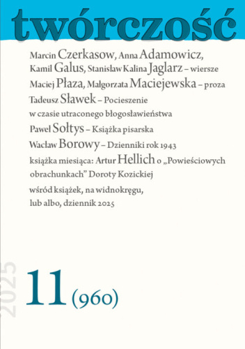 Twórczość nr 11 (960) / 2025