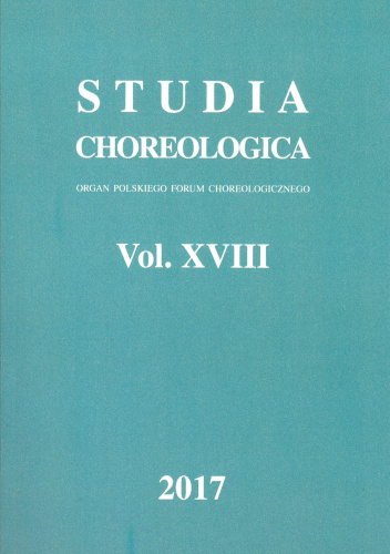 Studia Choreologica Vol. XVIII