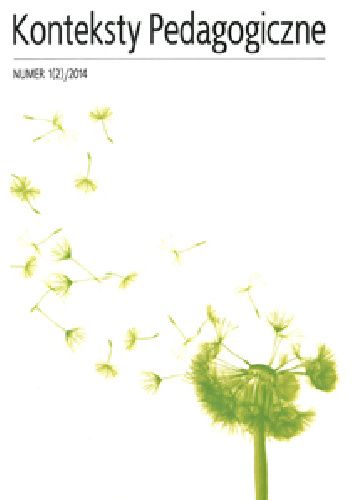 Konteksty Pedagogiczne, nr 1 (2) / 2014