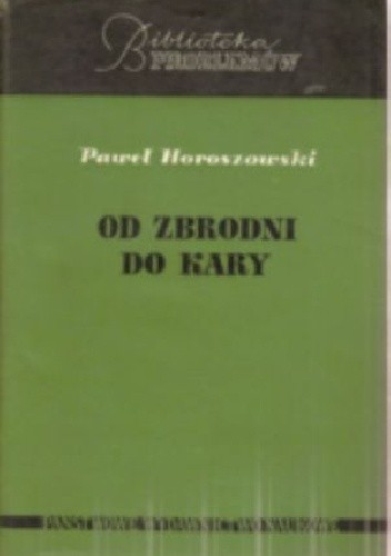 Od zbrodni do kary