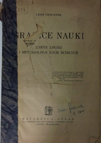 Granice Nauki - Zarys logiki i metodologii nauk ścisłych