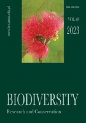 Biodiversity: Research and Conservation. Vol. 69